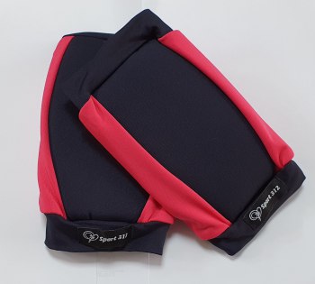 Наколенники Sport 312 (M, Черно-красный)