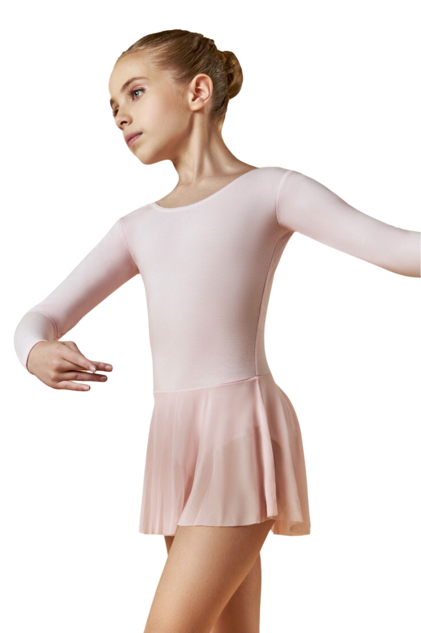 Купальник Хитон длин.рукав DOMENICA B3LS80S (Хлопок, Розовый, 140 )