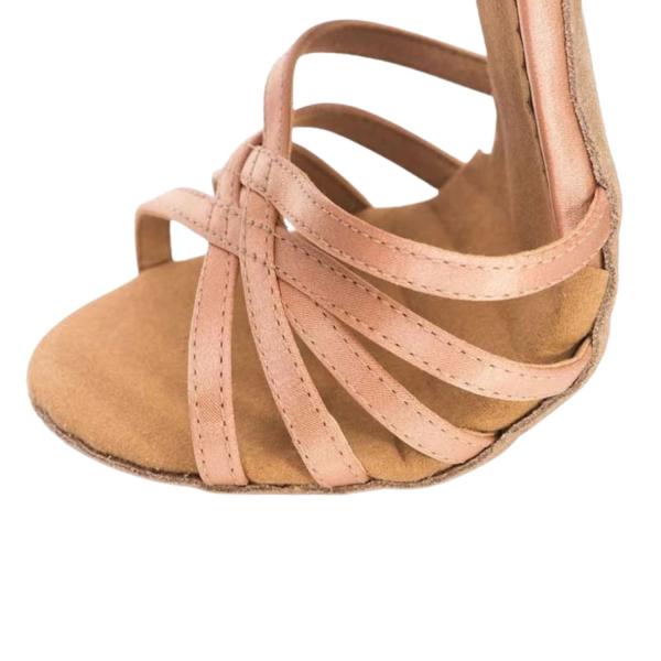 Туфли бальные женские сатин Alaia BR31016S (9, L.TAN)