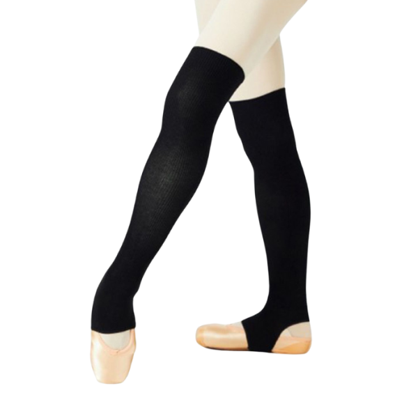 Разогрев Гетры шерсть Medium Chacott 057313 0002-18 (009. Black)