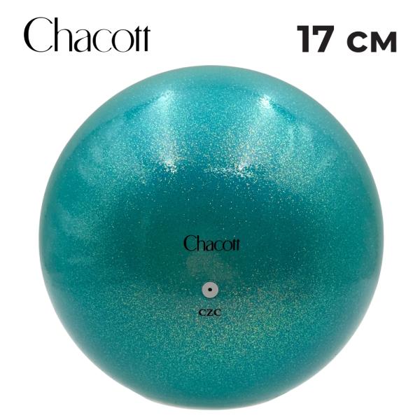 Мяч юниор блестящий CHAСOTT Practice Prism Ball 3015030015-98 (Резина, 631, Aqua Green, 17)
