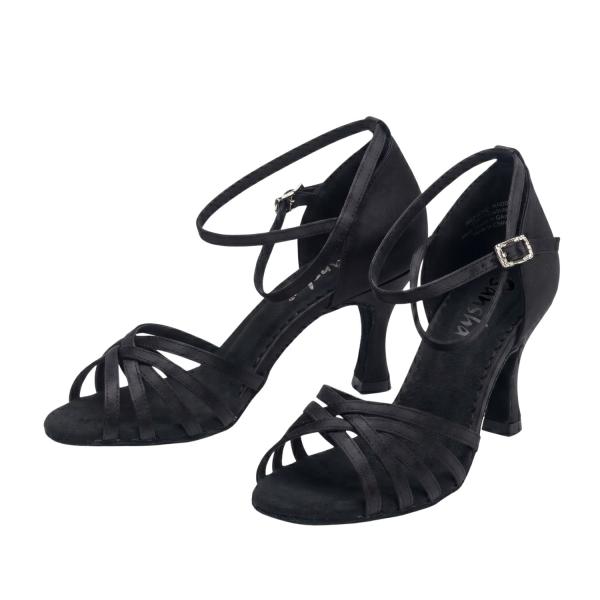 Туфли бальные женские сатин Alaia BR31016S (4, BLK)