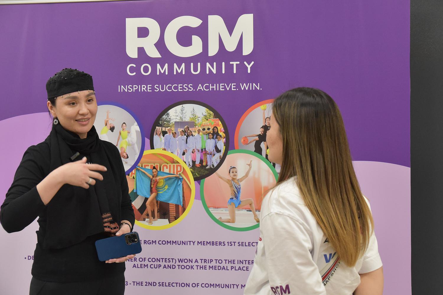 Фотографии с Международного турнира по художественной гимнастике «ALEM CUP»