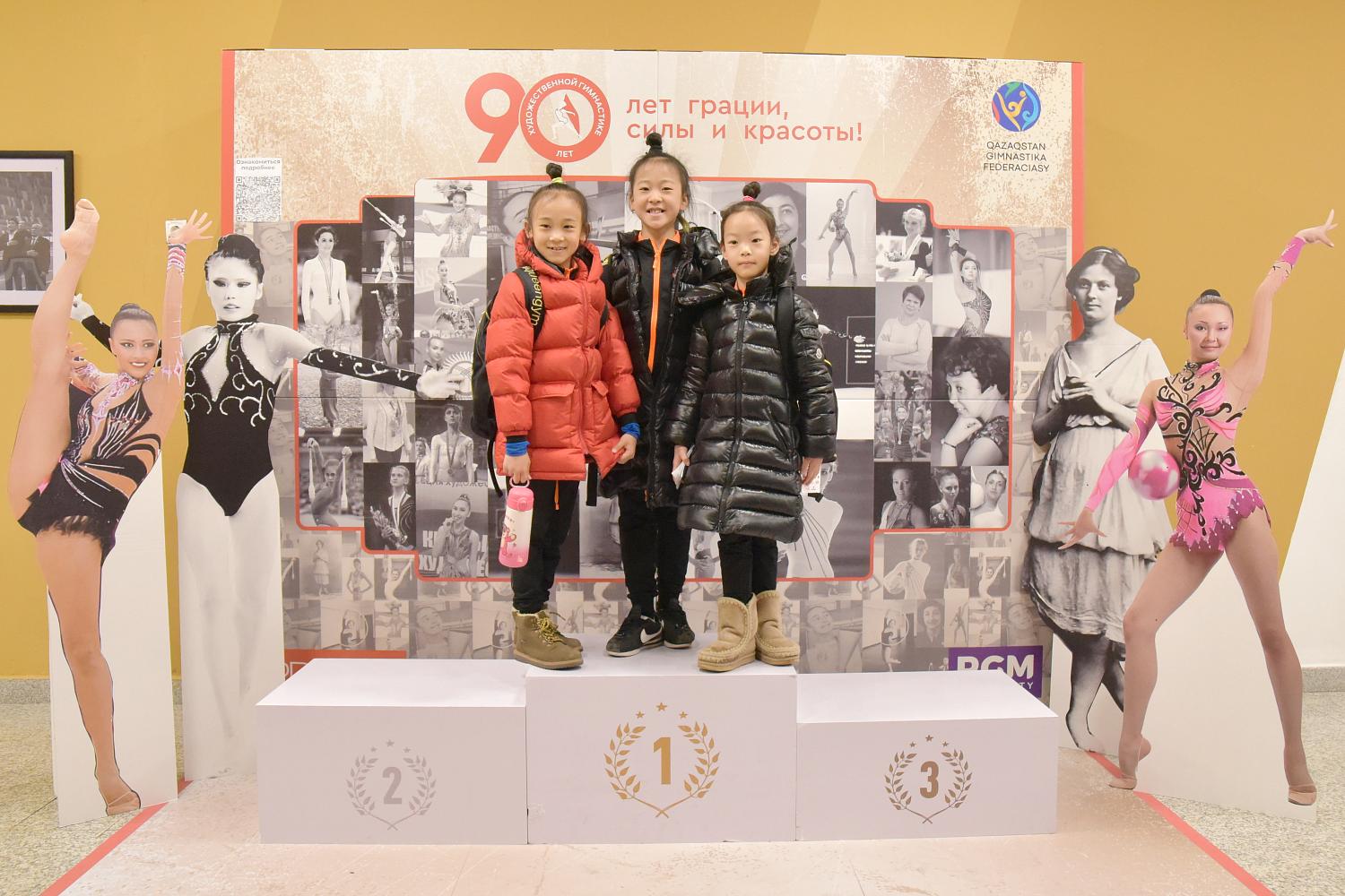 Фотографии с Международного турнира по художественной гимнастике «ALEM CUP»